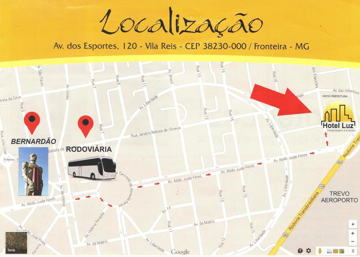 Hotel Luz Fronteira Exterior foto